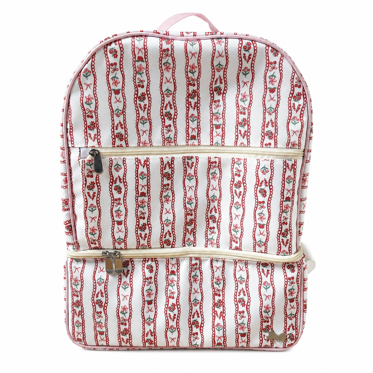 MOCHILA PAÑALERA IMPERMEABLE FLORES