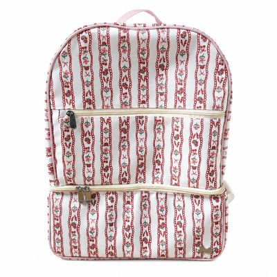 MOCHILA PAÑALERA IMPERMEABLE FLORES