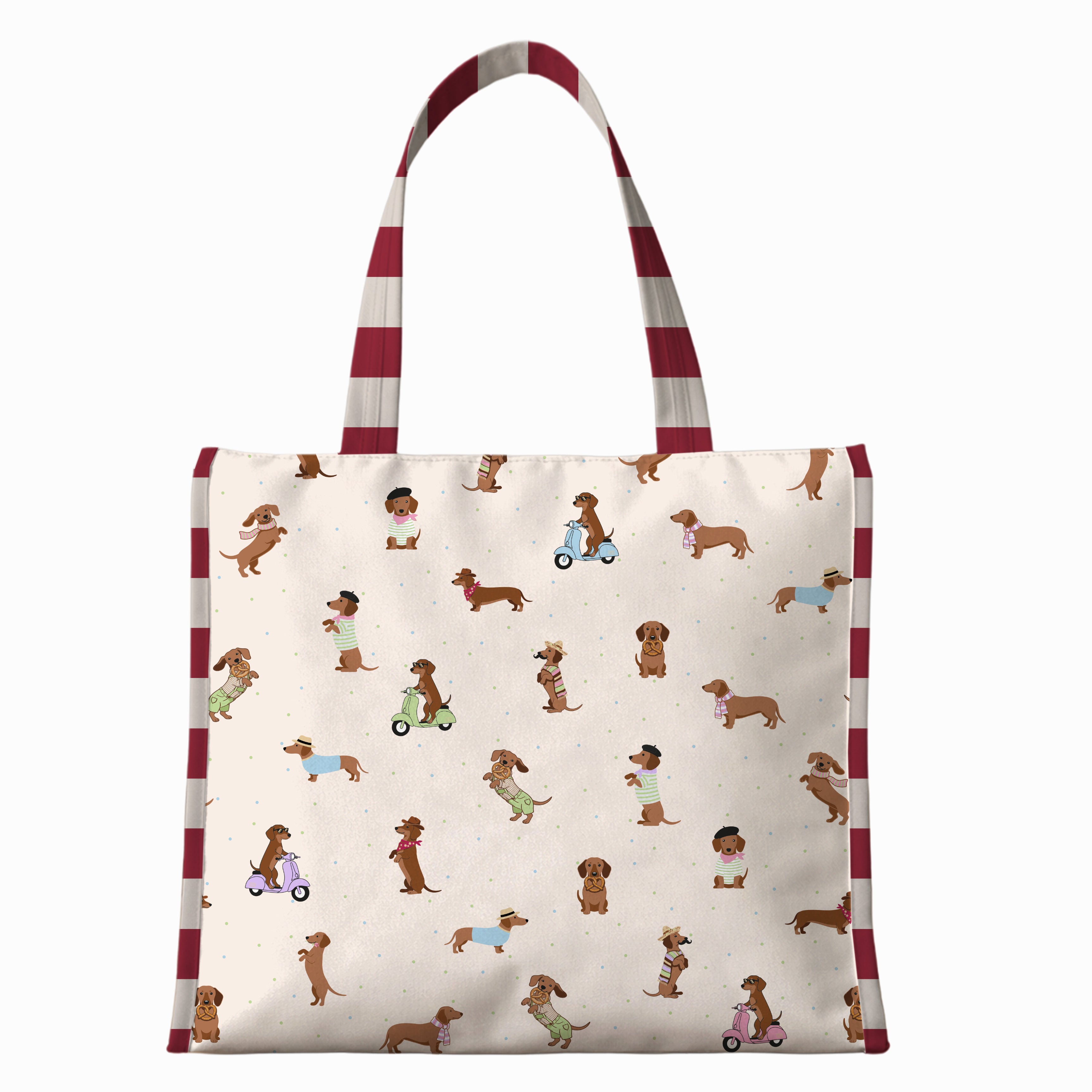 CARRY-ALL GIGANTE PERROS SALCHICHA NIÑA