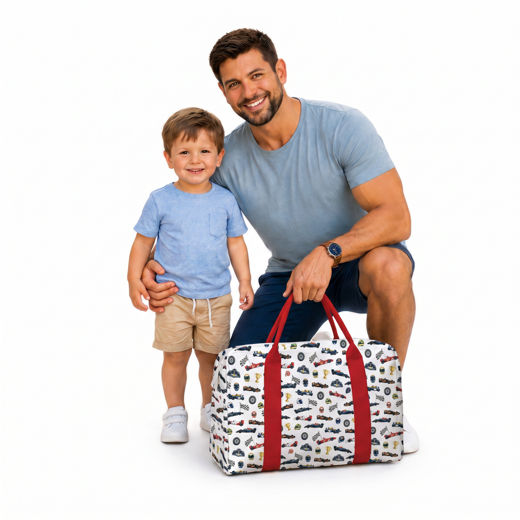 BOLSA DE VIAJE F1 BLANCO