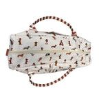 BOLSA DE VIAJE PERROS SALCHICHA UNISEX ROJO