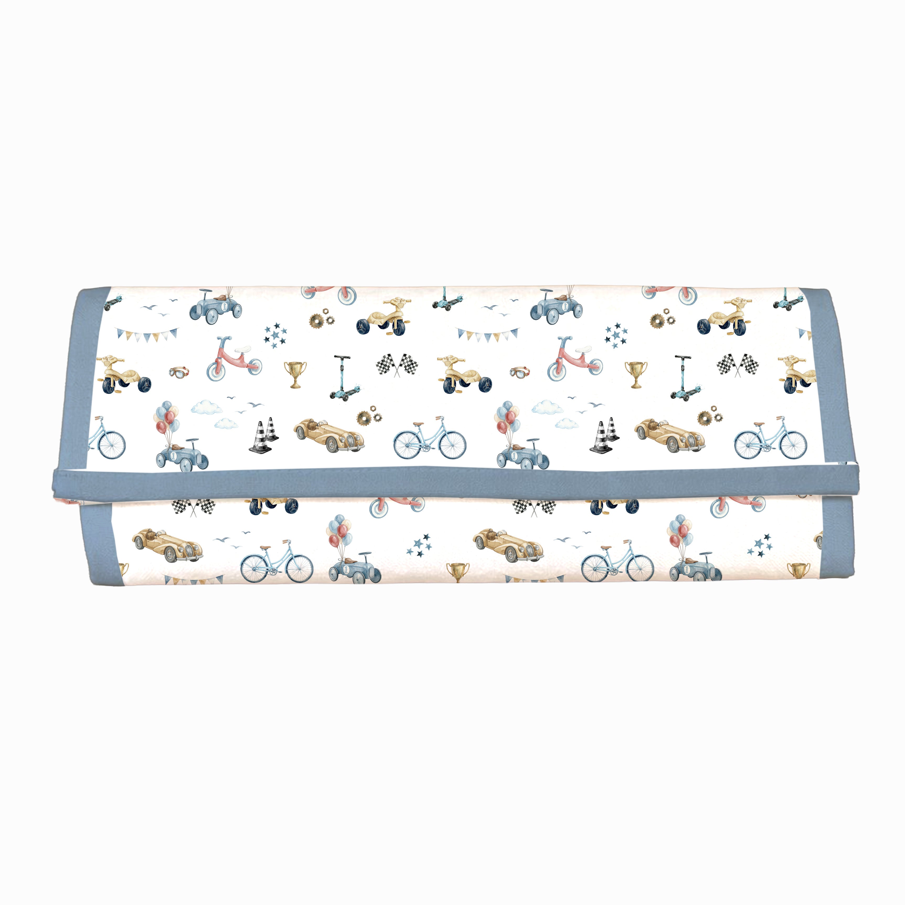 MALETA PAÑALERA CON CAMBIADOR CARS