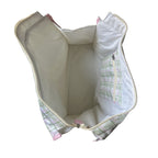 BOLSA CABE TODO GIGANTE AJEDREZ VERDE