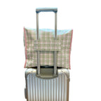BOLSA CABE TODO GIGANTE AJEDREZ VERDE