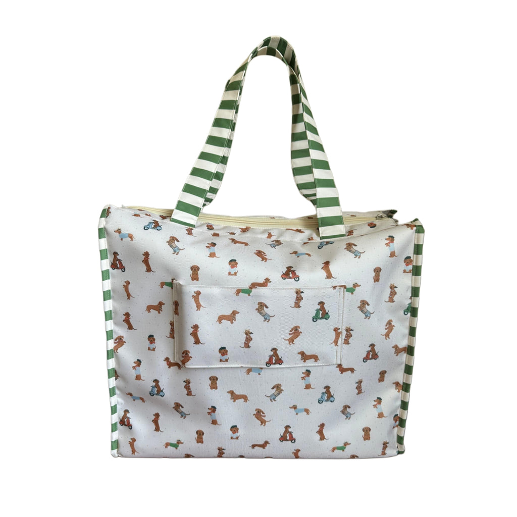 BOLSA CABE TODO GIGANTE PERROS SALCHICHA NIÑO