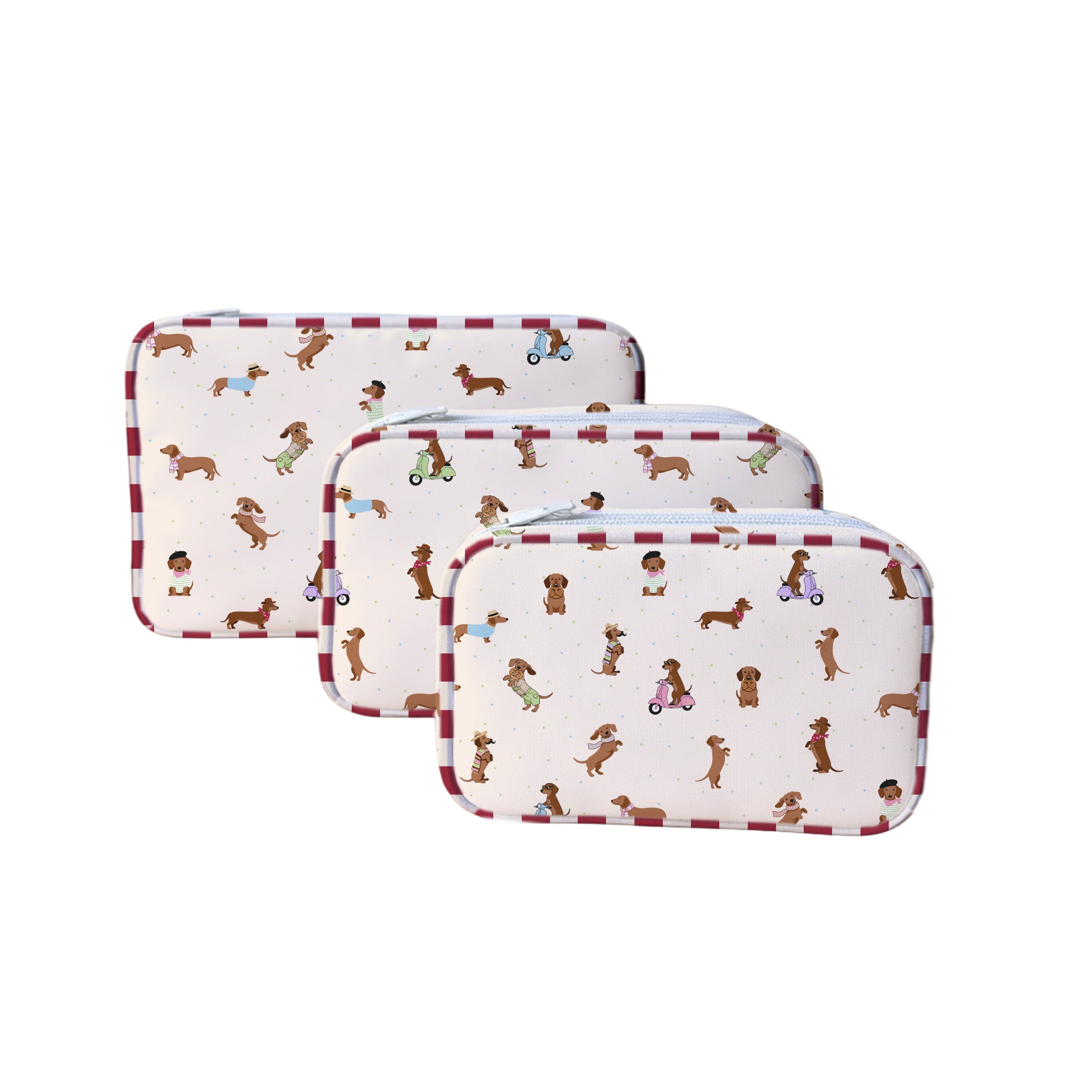 KIT 3 NECESERES OCTAVA