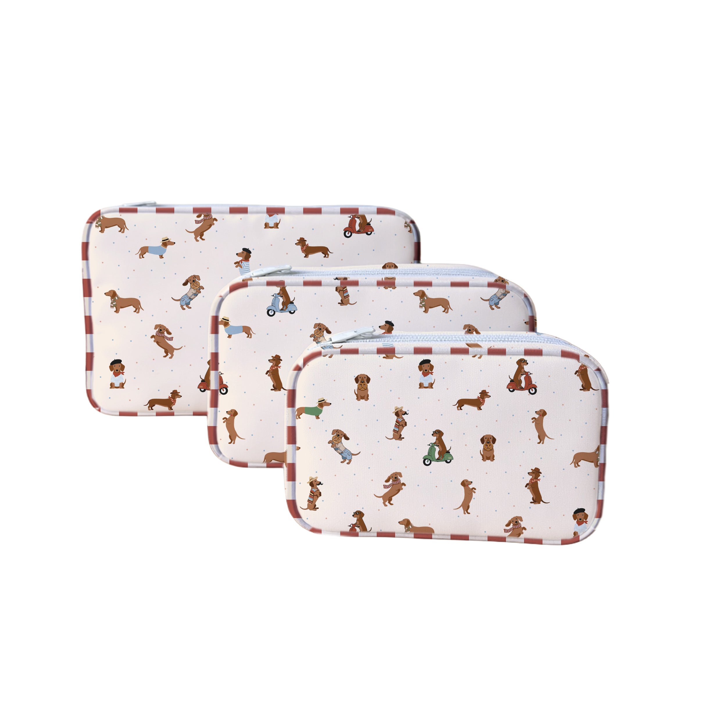 KIT 3 NECESERES OCTAVA