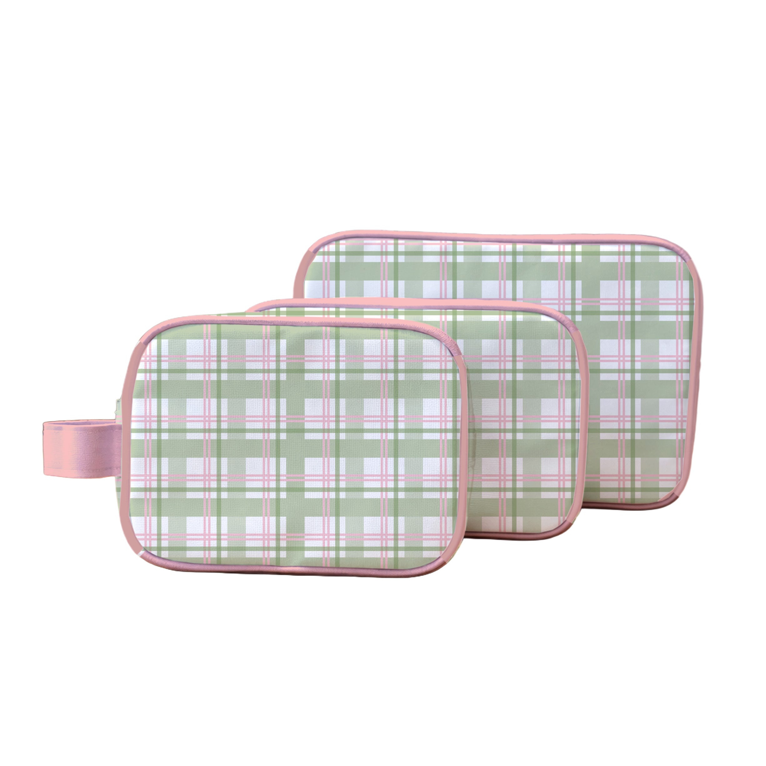 KIT 3 NECESERES OCTAVA CON ASA LATERAL