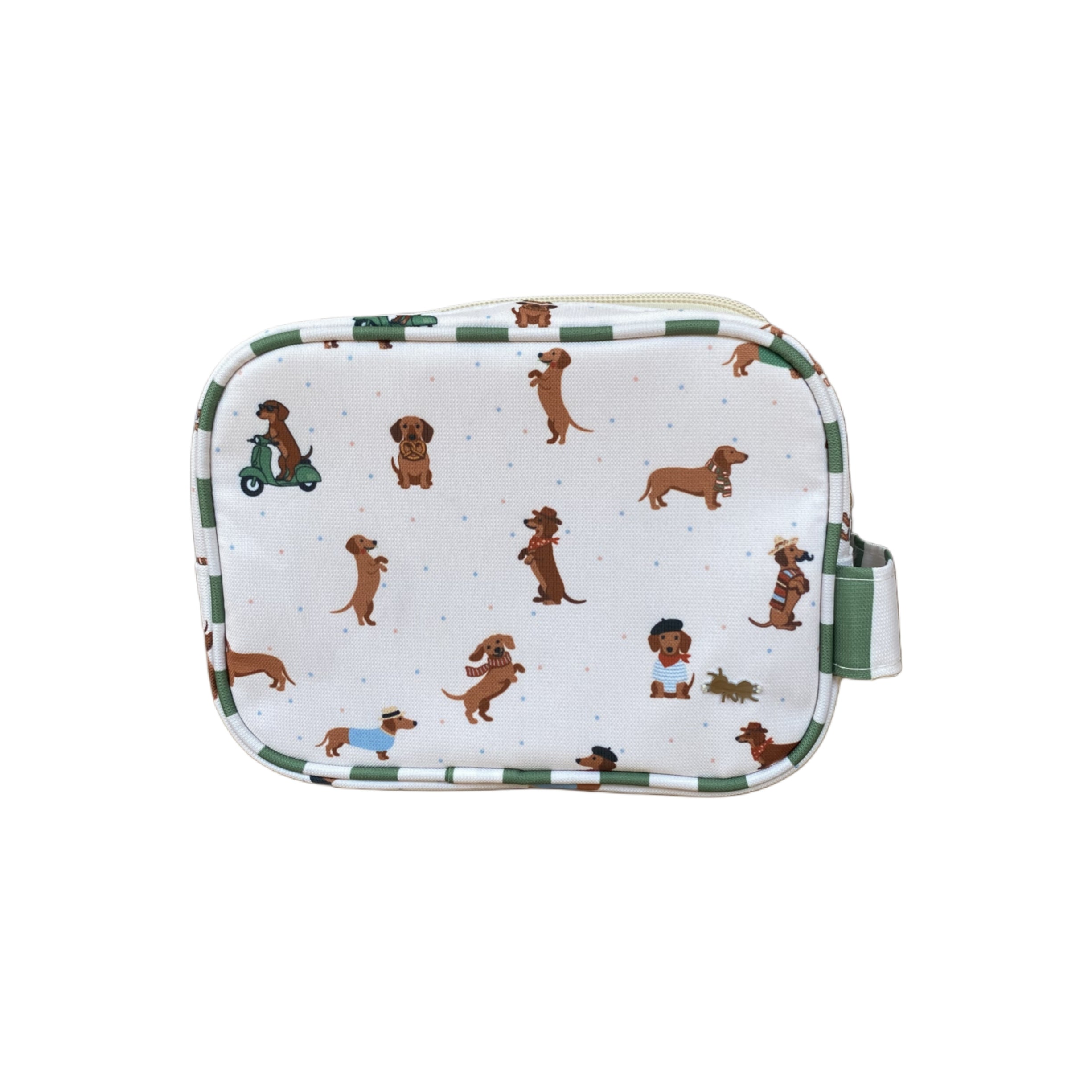 KIT 3 NECESERES ASA LATERAL MEDIANO PERROS SALCHICHAS NIÑO