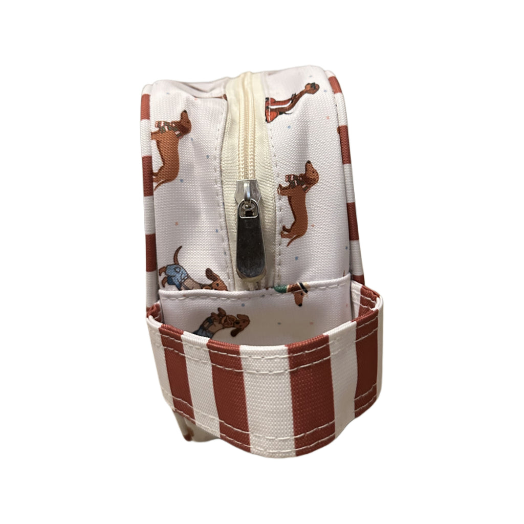 NECESER ASA LATERAL CHICO PERROS SALCHICHA UNISEX ROJO