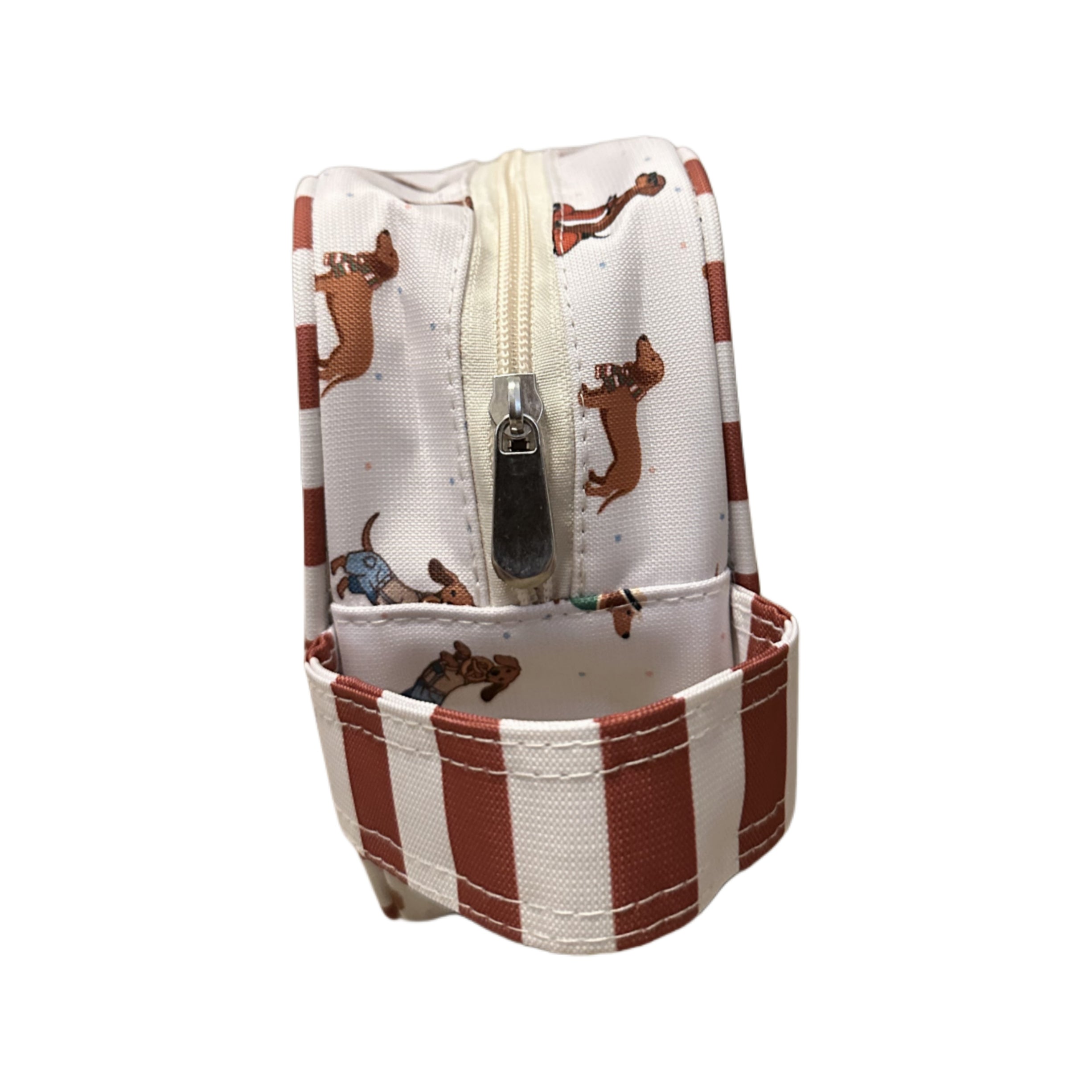 NECESER ASA LATERAL MEDIANO PERROS SALCHICHA UNISEX ROJO