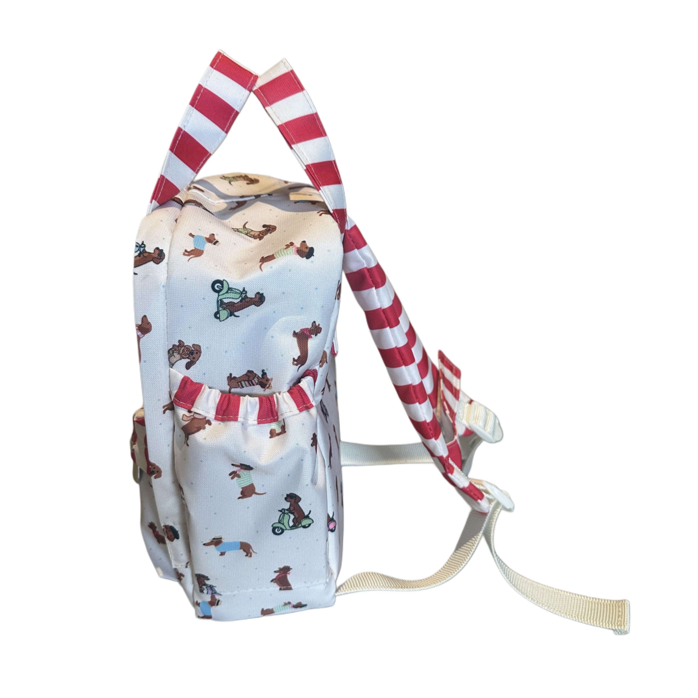 MI PRIMER MOCHILA PERROS SALCHICHA NIÑA