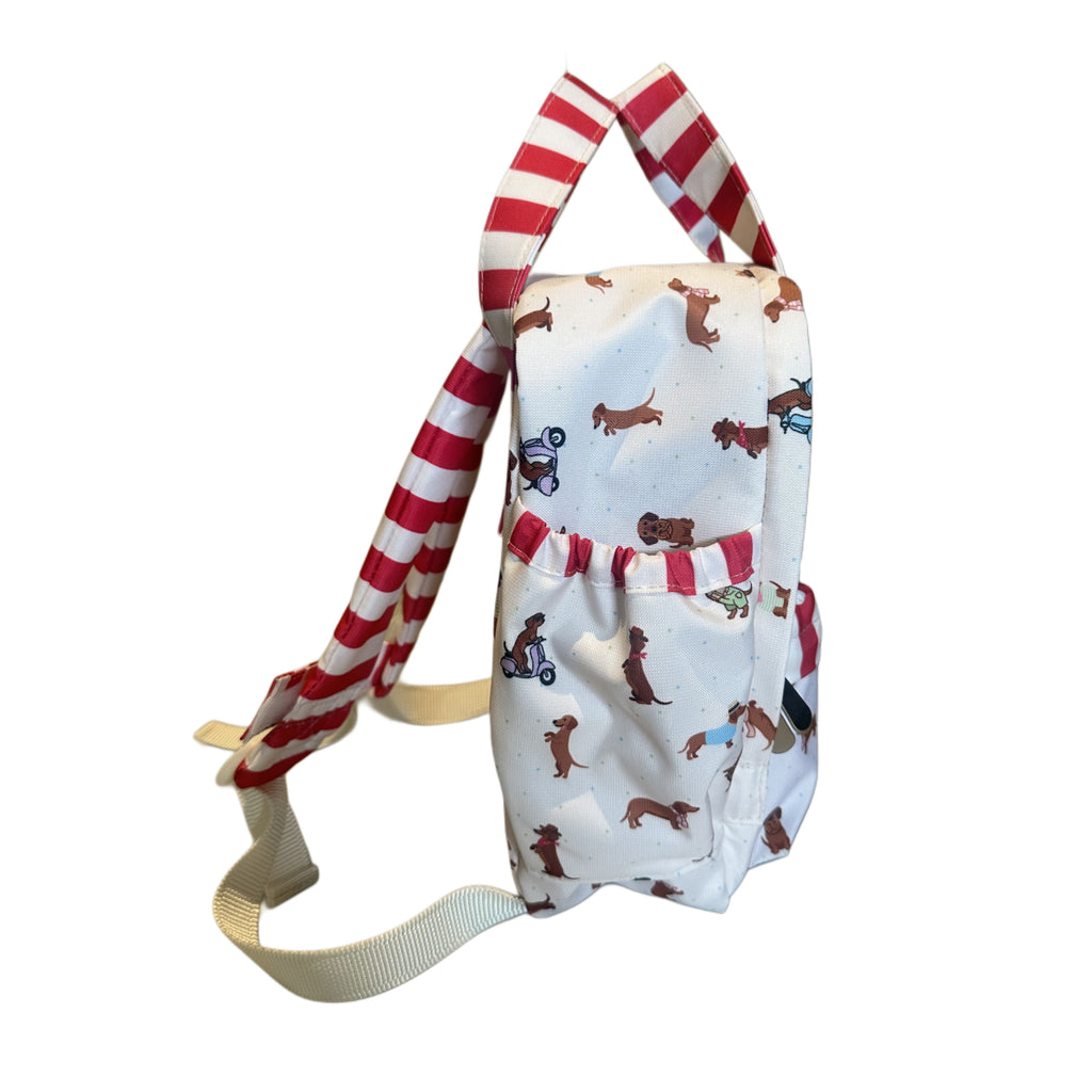 MI PRIMER MOCHILA PERROS SALCHICHA NIÑA