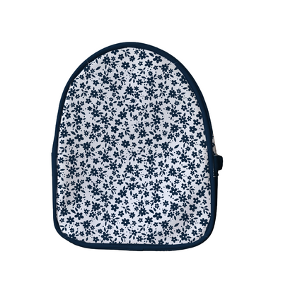 MOCHILA MINI BABY FLORES AZULES