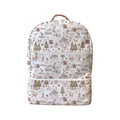 MOCHILA PAÑALERA IMPERMEABLE BOSQUE