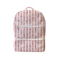 MOCHILA PAÑALERA IMPERMEABLE FLORES