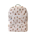 MOCHILA PAÑALERA IMPERMEABLE PERROS SALCHICHA NIÑO