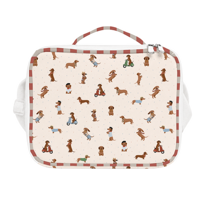 LONCHERA PERROS SALCHICHA UNISEX ROJO