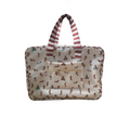 MALETA PARA FIN DE SEMANA PERROS SALCHICHA UNISEX ROJO