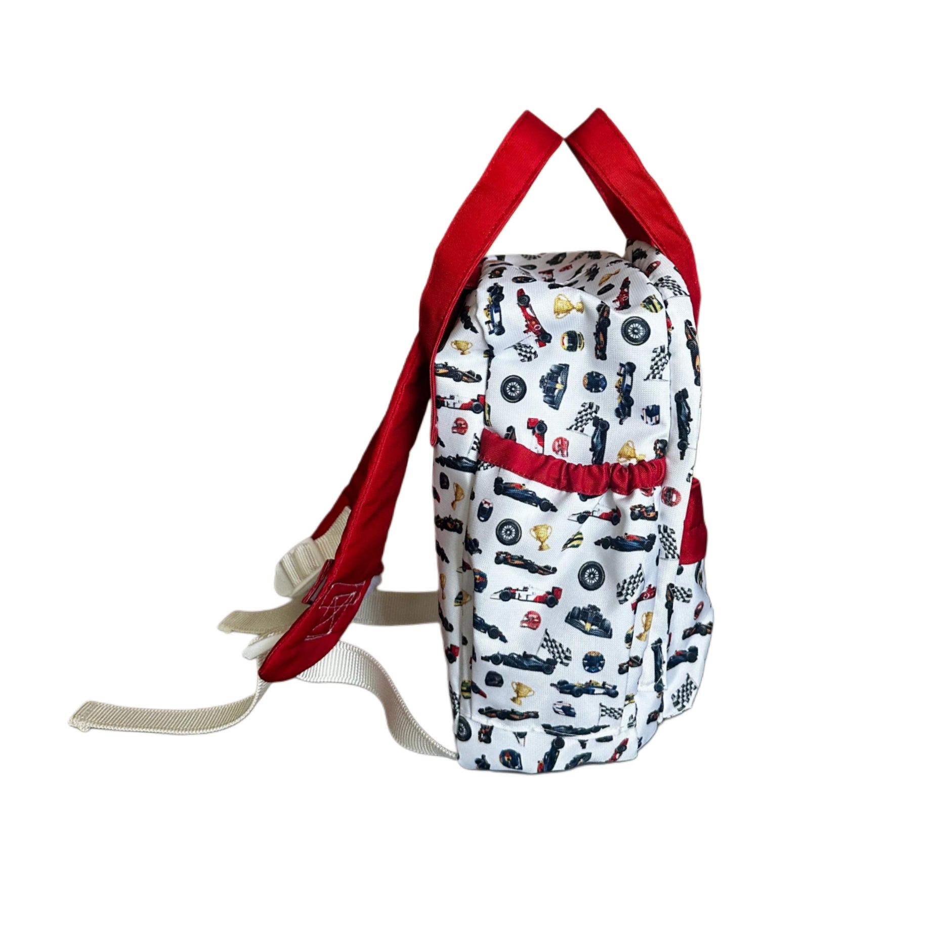 MI PRIMERA MOCHILA F1 BLANCO