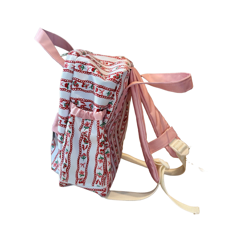 MI PRIMERA MOCHILA FLORES