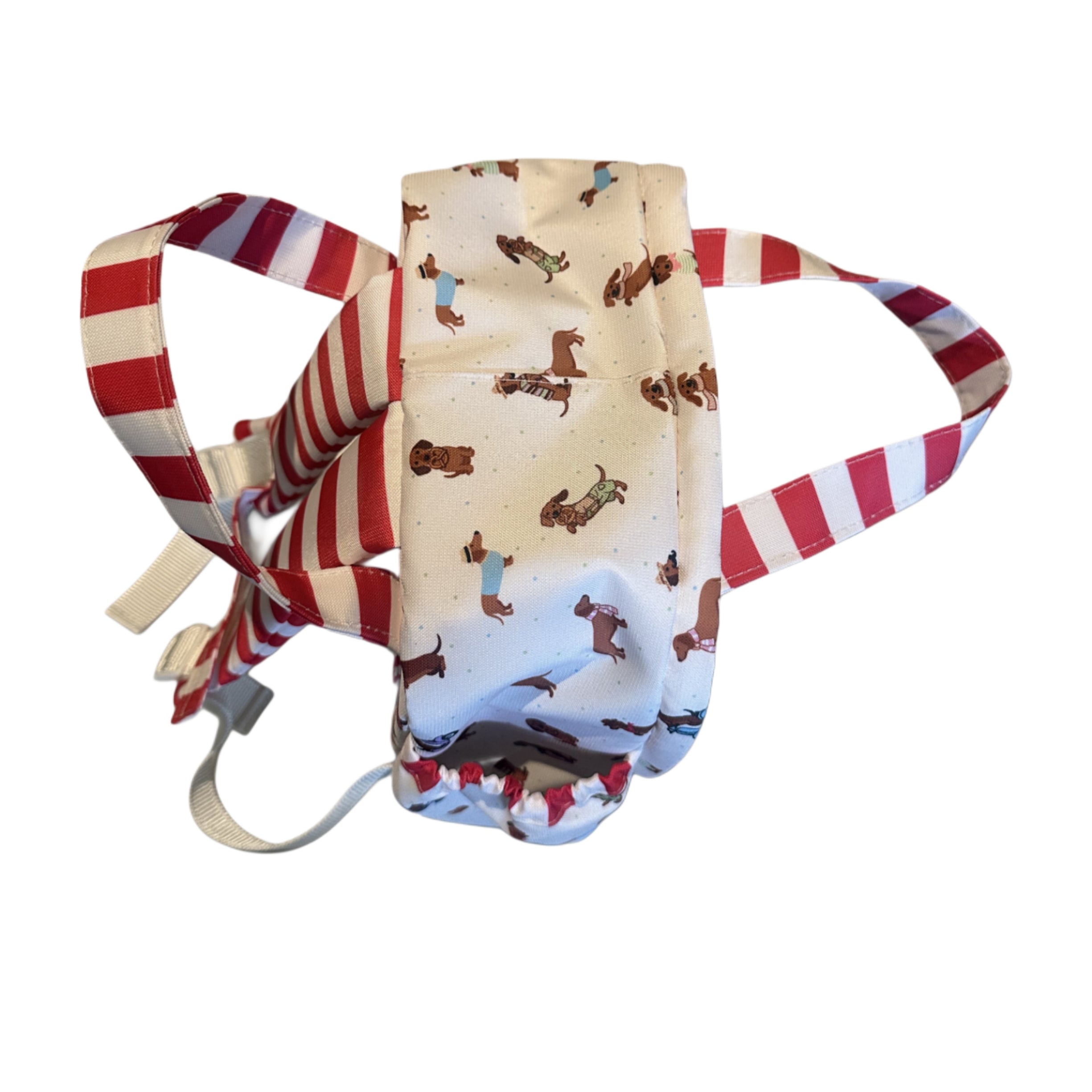 MI PRIMERA MOCHILA PERROS SALCHICHA NIÑA
