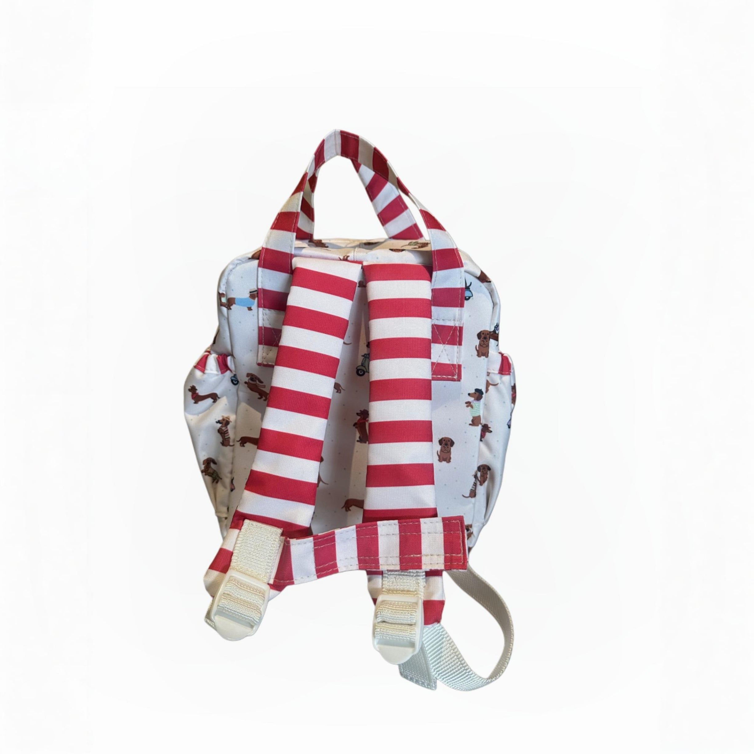 MI PRIMERA MOCHILA PERROS SALCHICHA NIÑA