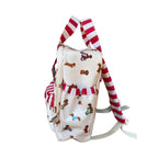 MI PRIMERA MOCHILA PERROS SALCHICHA NIÑA