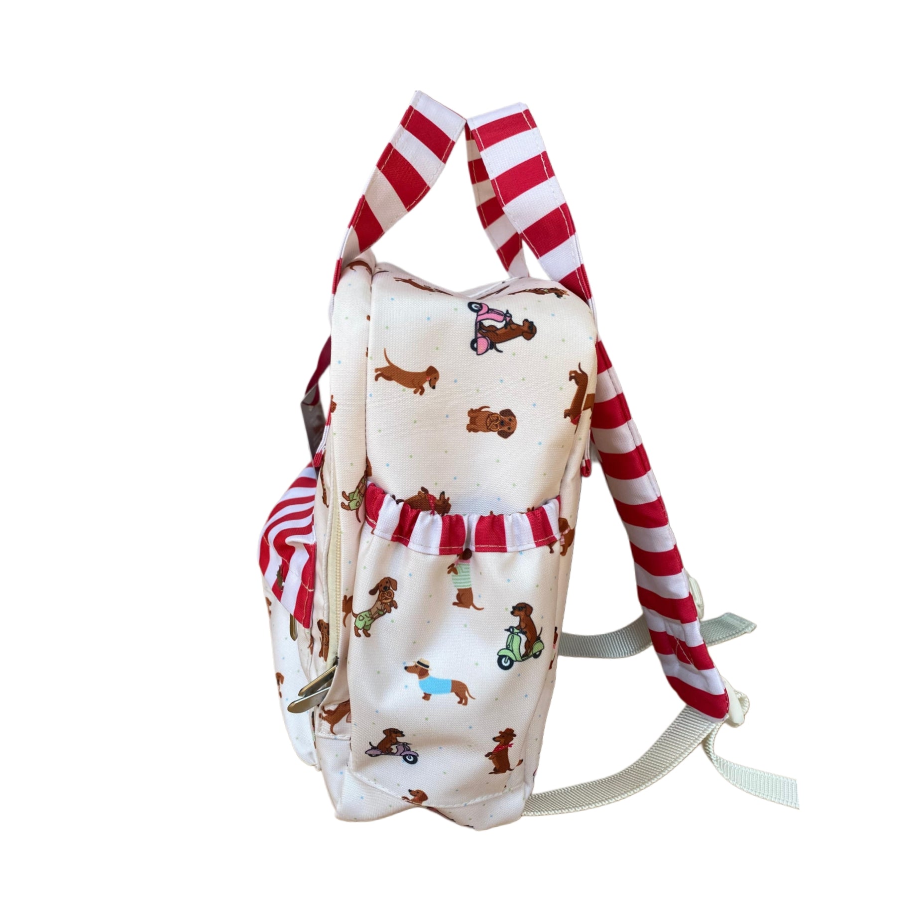 MI PRIMERA MOCHILA PERROS SALCHICHA NIÑA