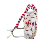 MI PRIMERA MOCHILA PERROS SALCHICHA NIÑA