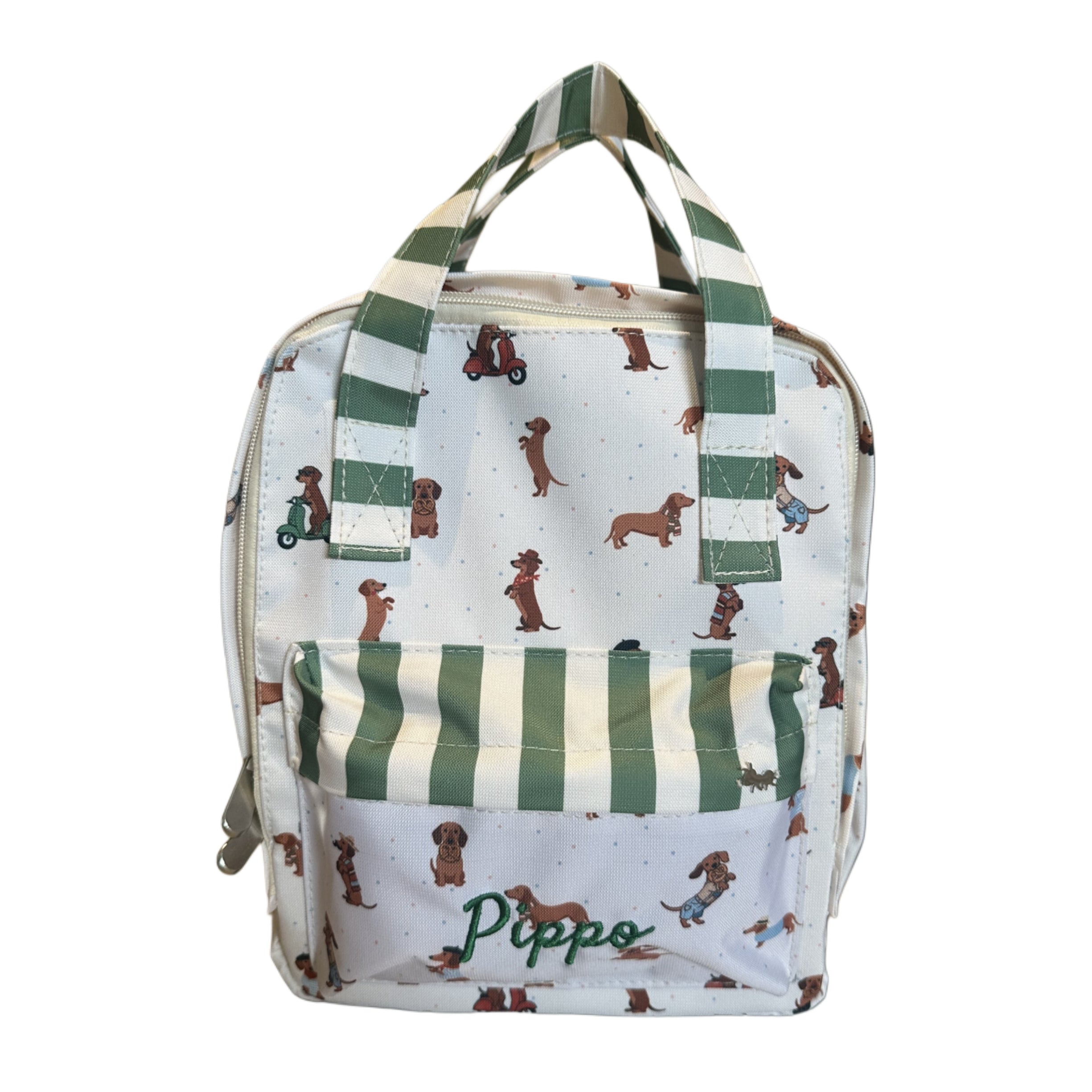 MI PRIMERA MOCHILA PERROS SALCHICHA NIÑO