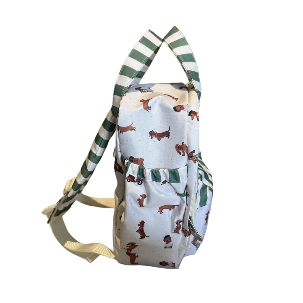 MI PRIMERA MOCHILA PERROS SALCHICHA NIÑO