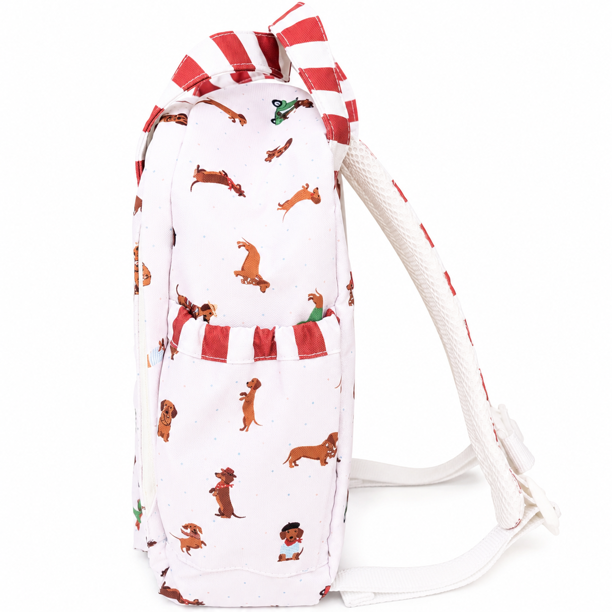 MI PRIMERA MOCHILA PERROS SALCHICHA UNISEX ROJO