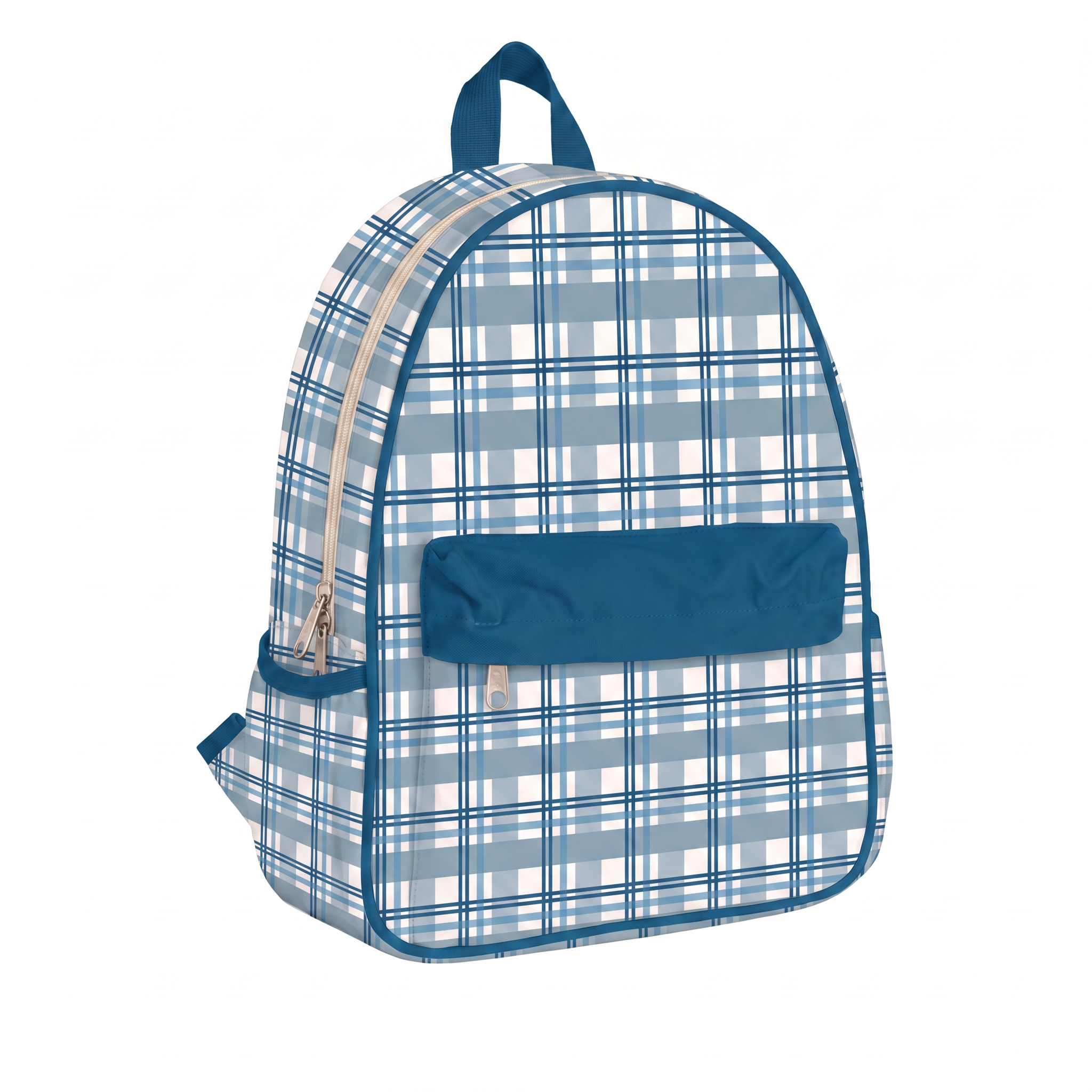 MOCHILA CLÁSICA AJEDREZ AZUL
