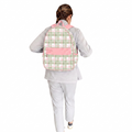 MOCHILA CLÁSICA AJEDREZ VERDE