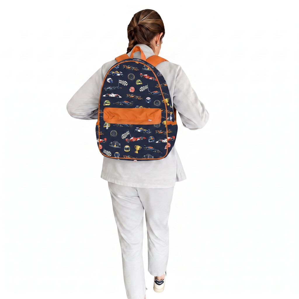 MOCHILA CLÁSICA F1 AZUL