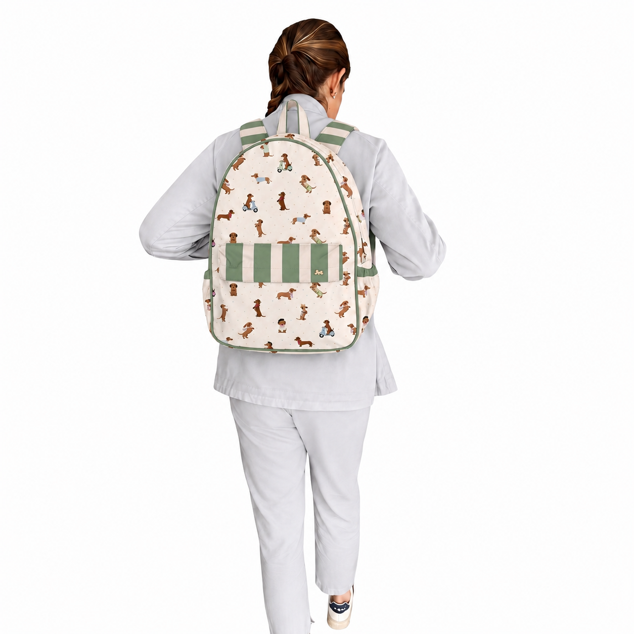 MOCHILA CLÁSICA PERROS SALCHICHA NIÑO