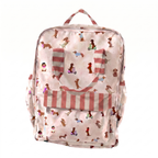 MOCHILA COOL PARA ESCUELA PERROS SALCHICHA UNISEX ROJO