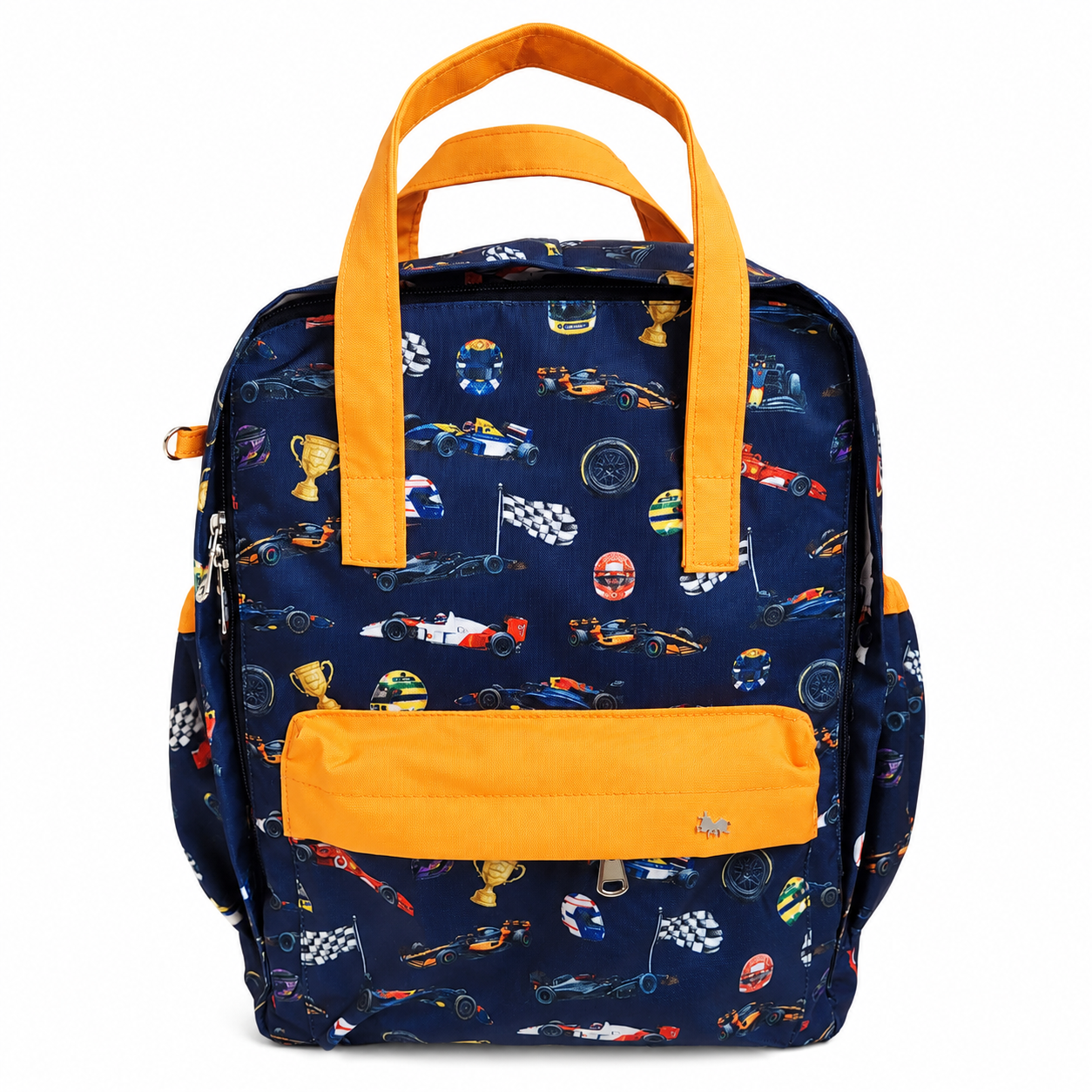 MOCHILA COOL PARA ESCUELA F1 AZUL MARINO