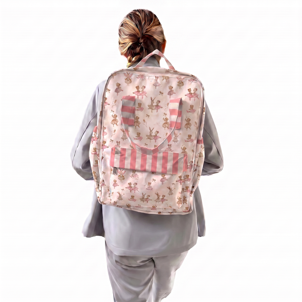 MOCHILA COOL PARA ESCUELA RATONAS BAILARINAS