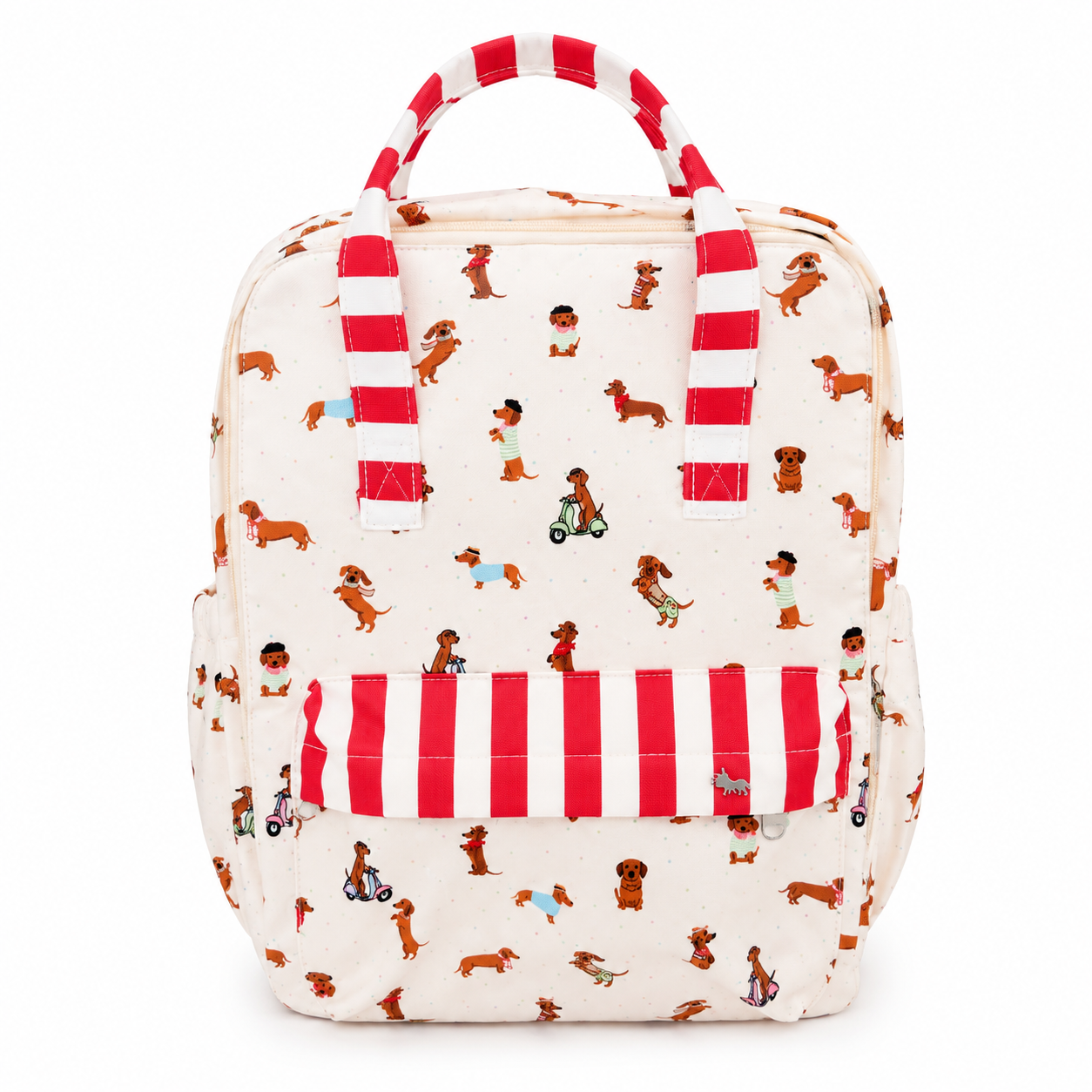 MOCHILA COOL PARA ESCUELA PERROS SALCHICHA NIÑA