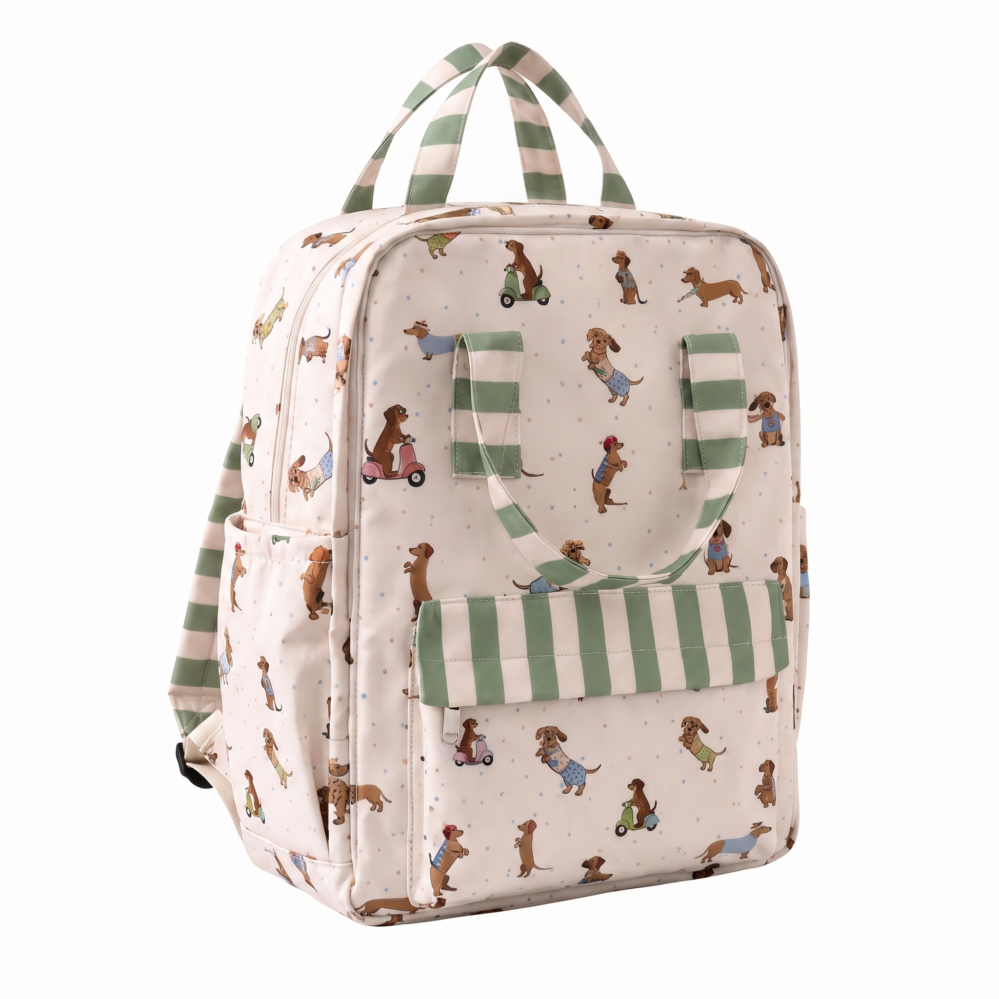 MOCHILA COOL PARA ESCUELA PERROS SALCHICHA NIÑO