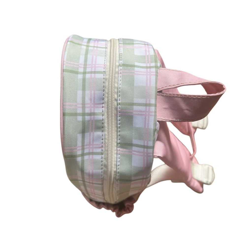 MOCHILA MINI BABY AJEDREZ VERDE