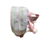 MOCHILA MINI BABY AJEDREZ VERDE