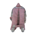 MOCHILA MINI BABY AJEDREZ VERDE