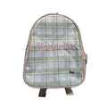 MOCHILA MINI BABY AJEDREZ VERDE