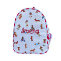 MOCHILA MINI BABY PERROS SALCHICHA NIÑA