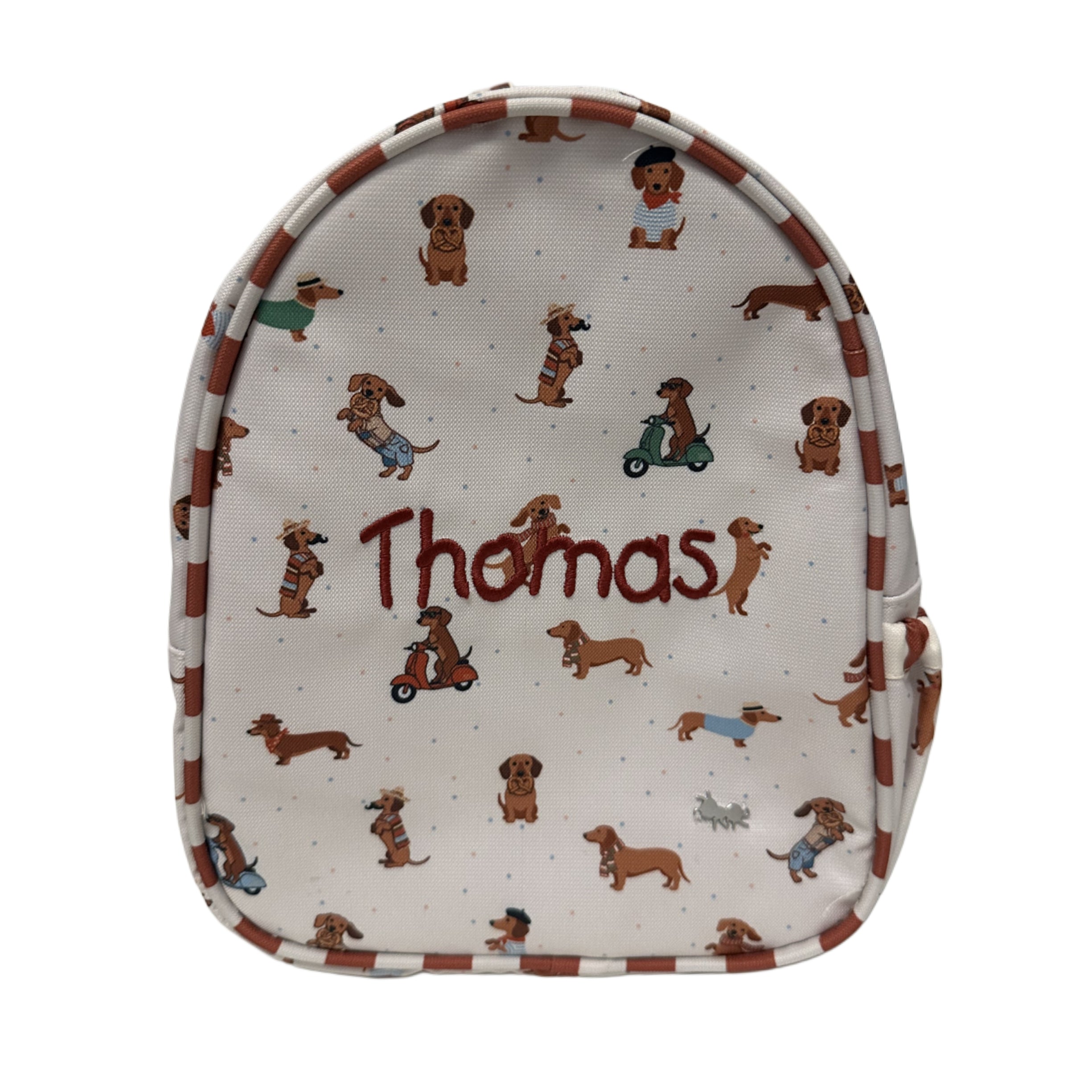 MOCHILA MINI PERROS SALCHICHA NIÑOS