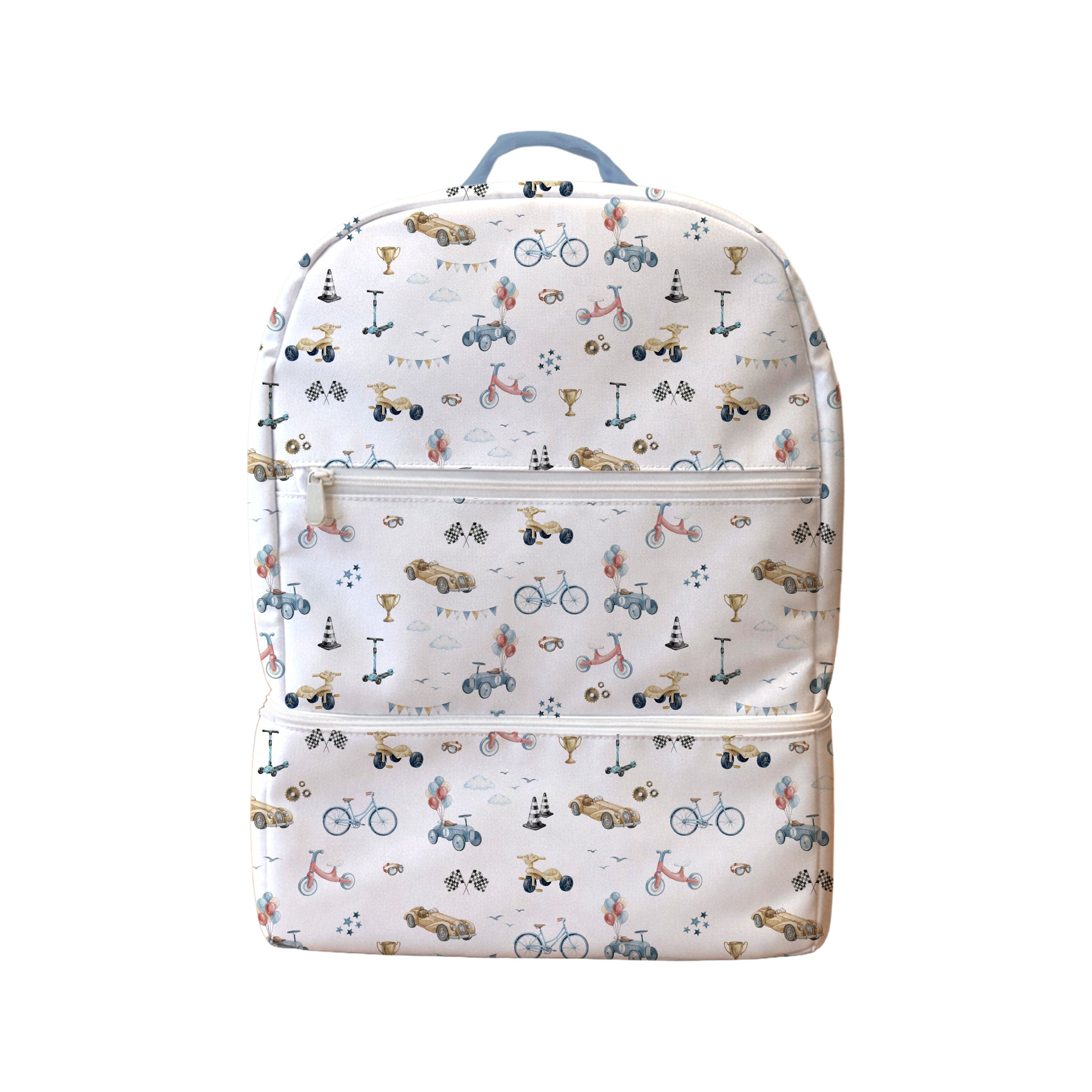 MOCHILA PAÑALERA IMPERMEABLE CARS