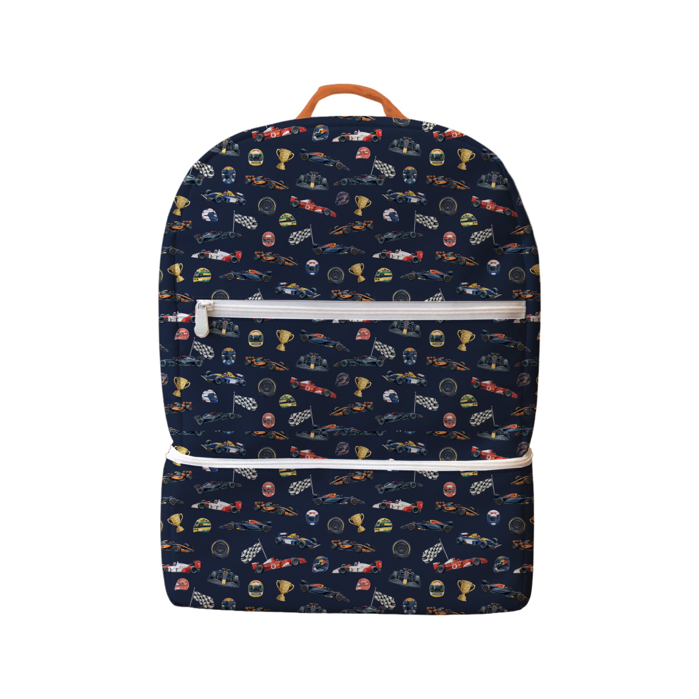 MOCHILA PAÑALERA IMPERMEABLE F1 AZUL MARINO